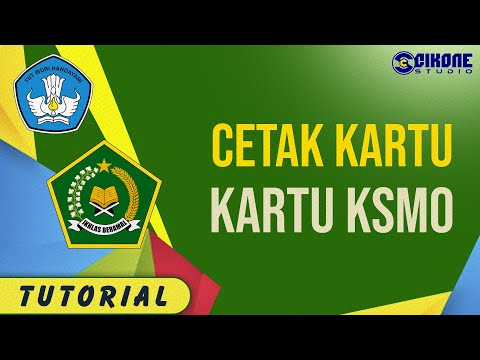 Cara Cetak Kartu Peserta KSMO Tahun 2020