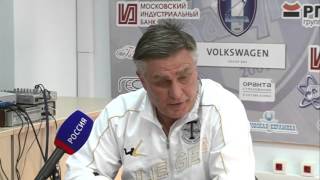Валерий Петраков после матча Калуга Торпедо 10 04 2016