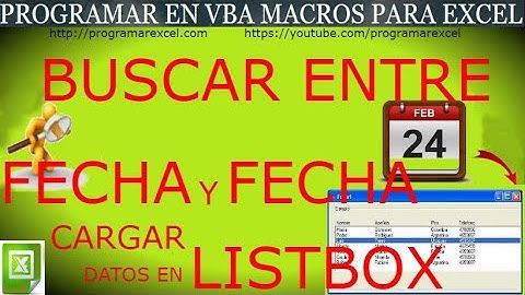 337 Como ❤️ buscar datos 🔥 entre rango de fechas