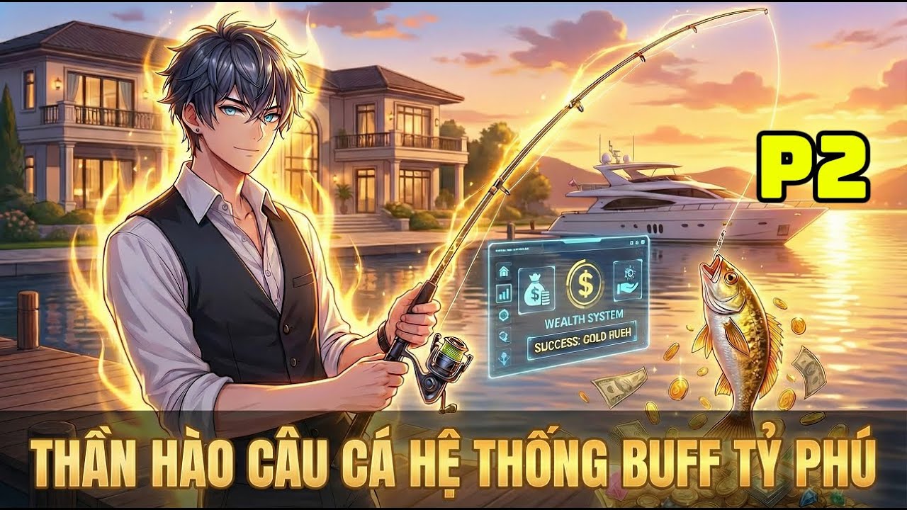 Trở Thành Thần Hào Câu Cá Sau Khi Thất Nghiệp, Hệ Thống Buff Tôi Thành Tỷ Phú Thảnh Thơi | P2