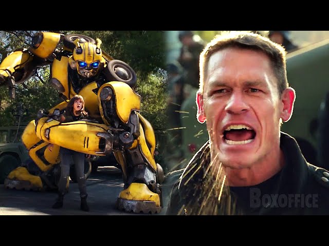 John Cena est la vraie machine du film Bumblebee | Meilleures Scènes 🌀 4K class=