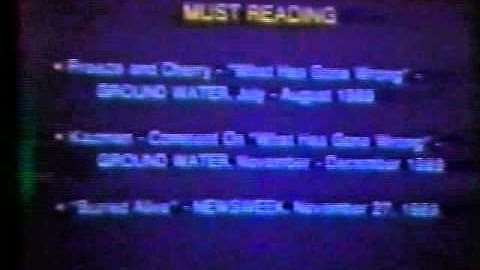 1990 Henry Darcy Lecture Series - Ralph C. Heath (part 1)