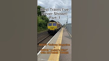 Best Trains I’ve Never Shown! Part: 1 #shorts #trainspotting #class66 #class37 #class43 #class69