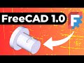 🔥Mastering Groove Creation in FreeCAD: Cylinder Grooves Tutorial (2 Methods)