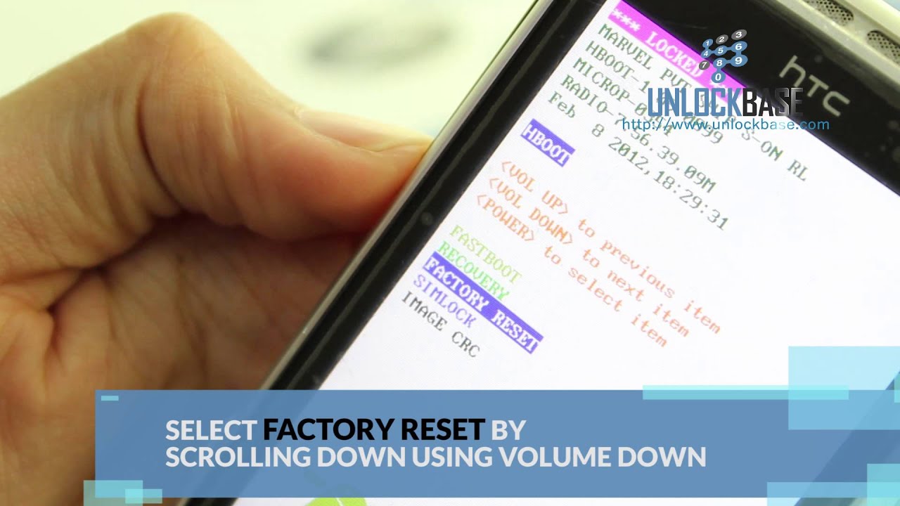 How to Hard Reset your HTC Wildfire S YouTube