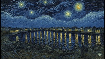Visual Poems | Van Gogh Part I | The First Reflection [AI Music Video]