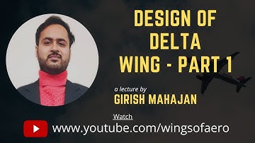 Design of Delta Wing | Free CAD | Part - 1 | Mr. Girish Mahajan