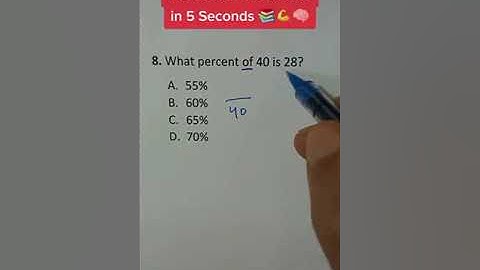 Hoe je in 5 seconden percentages berekent