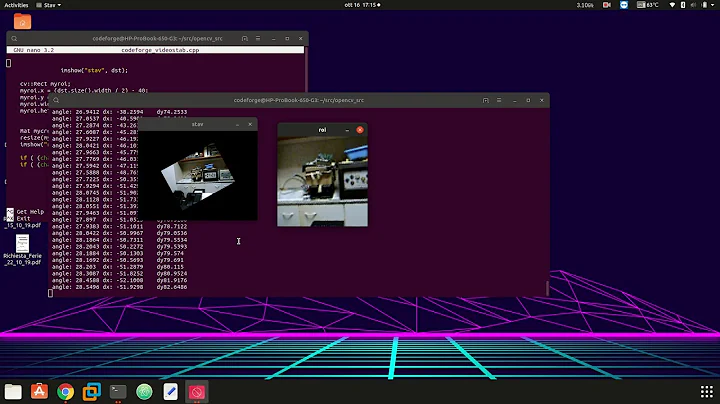 opencv Video Stabilization without imu