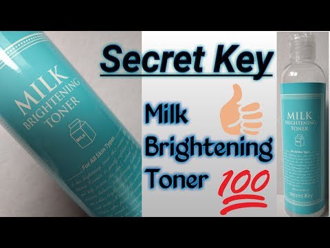 Secret Key Milk Brightening Toner review in Hindi| India