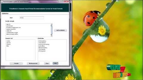 Final Year Projects 2015 | Friendbook: A Semantic-based Friend Recommendation