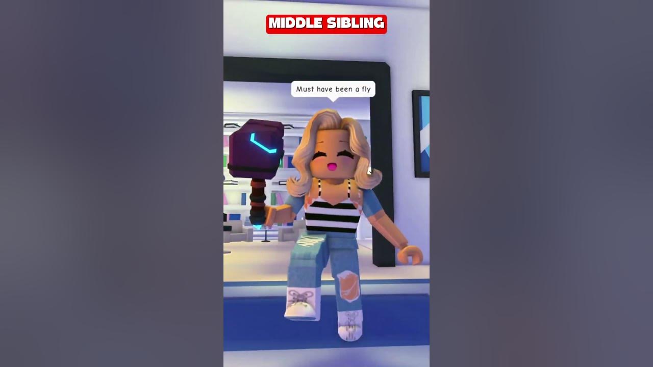 When Siblings play ROBLOX…😂💀