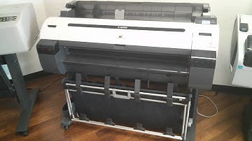 Getting a meter read from Canon IPF760 Imageprograf