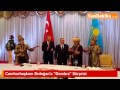 Cumhurbaşkanı Erdoğan'a Dombra Sürprizi