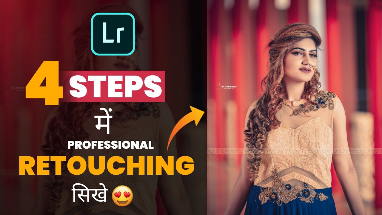 Lightroom mobile Professional photo retouching tutorial- explained in HINDI-The Creator Gourav⚡