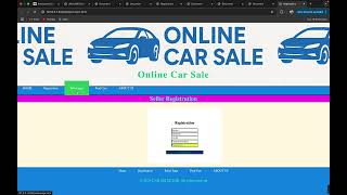 Online Car Selling Website | HTML, CSS, JavaScript | Web Application Development Project