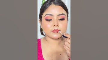 Durga Puja Ashtami Makeup Look 🔥🌺 | #shorts #youtubeshorts #shortsvideo #shortvideo #makeuplook