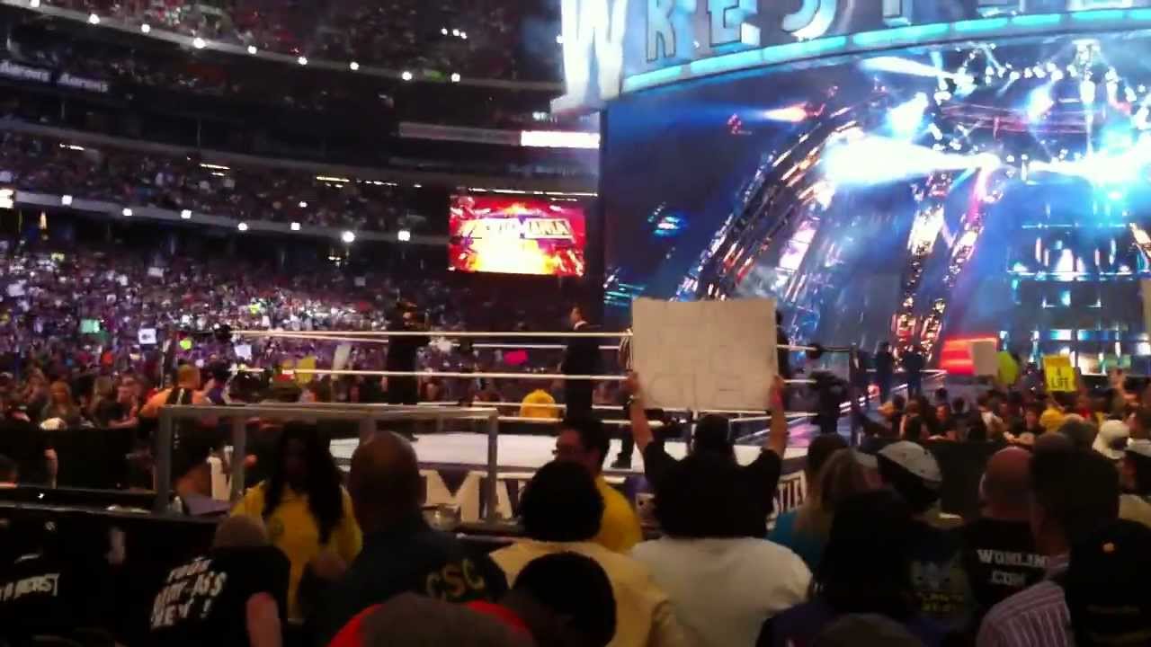 WWE Wrestlemania 27 Intro Ringside, Dome, Atlanta YouTube