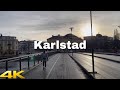 Karlstad Sweden 🇸🇪 | City Centre Walk | City WalkingTour | 4K HDR