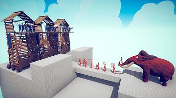 Secret Tower Vs Factions | Totally Accurate Battle Simulator TABS
