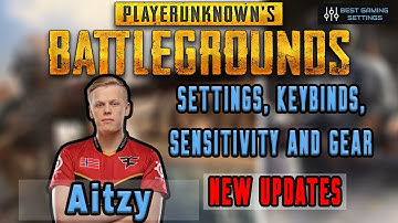 Aitzy PUBG Settings, Keybinds, Sensitivity, Gear and Setup