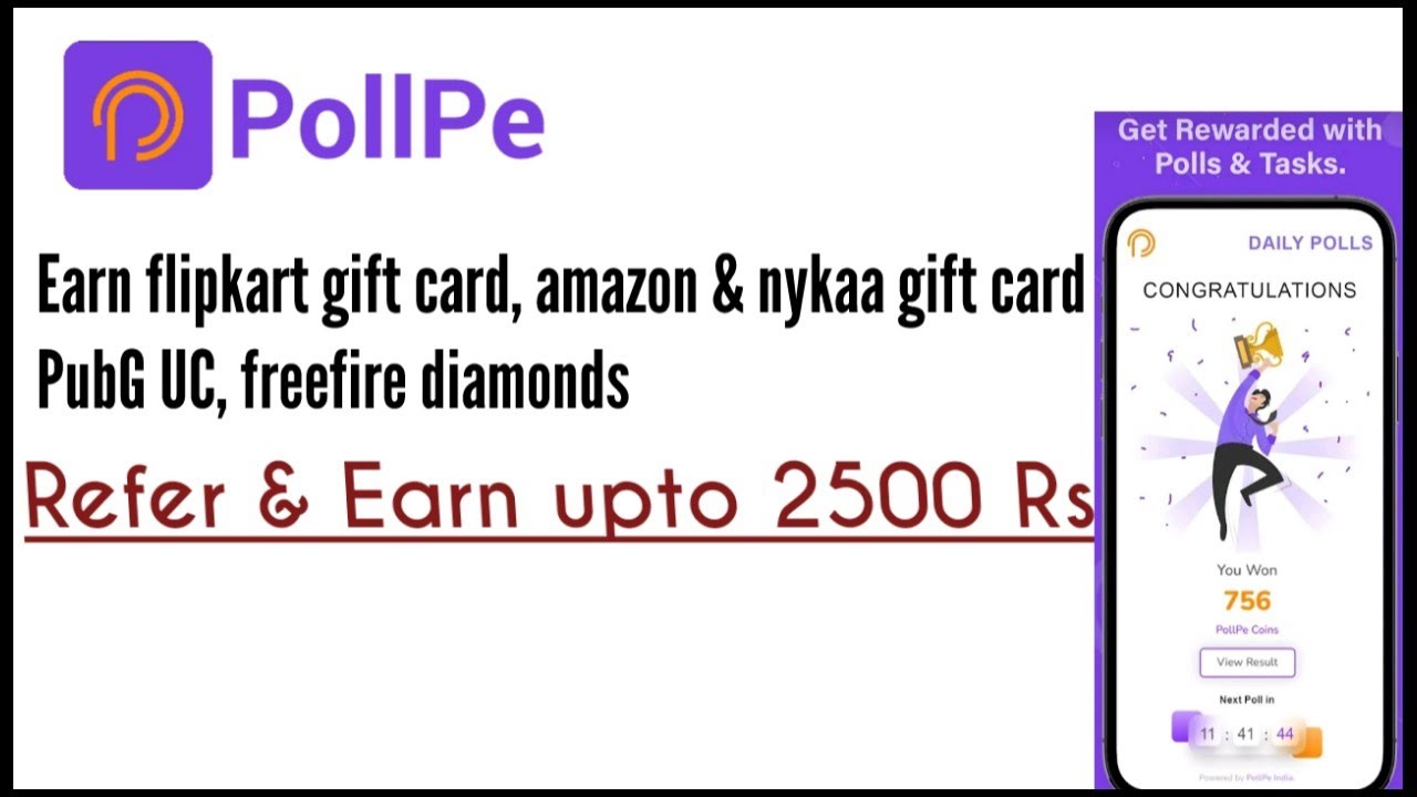 pollpe referral code | pollpe refer code | pollpe app refer and earn | pollpe referral code tamil