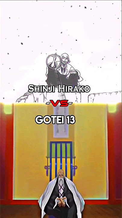 Shinji Hirako -VS- GOTEI13 |🙃 #fypシ#gotei13#shinjin