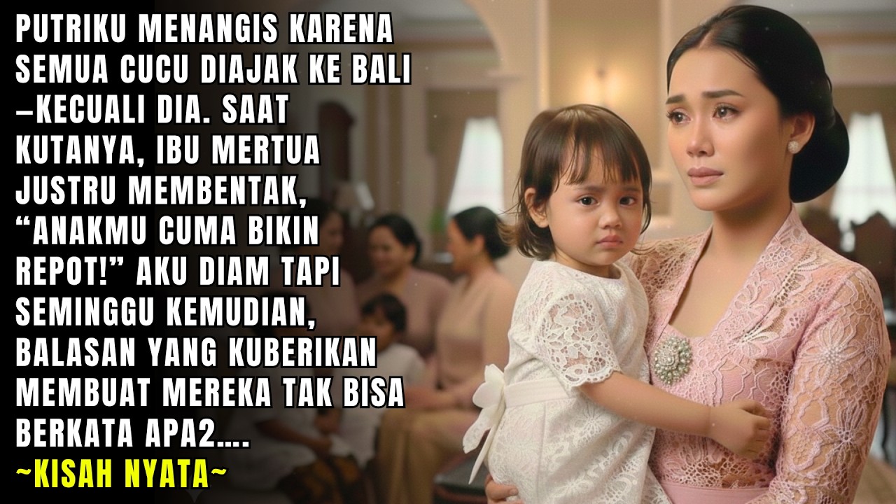 Aku Diam Saat Anakku Dih1na Mertua, Kubalas Dengan: 