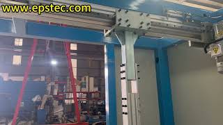 EPS foam packaging machine with 1500mm pusher