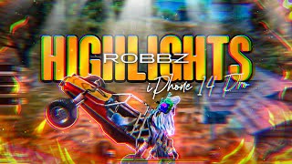 RobbZ | HIGHLIGHTS IPHONE 14 PRO | PUBG MOBILE