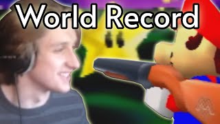 Shotgun Mario 64 Former World Record 1:57.66