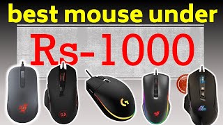 Top 5 gaming mouse under 1000 BEST GAMING MOUSE UNDER 1K MOUSE 2021