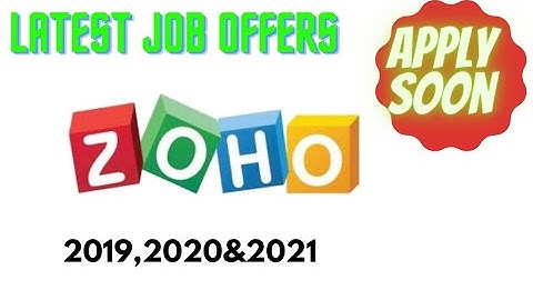 ZOHO OFF campus drive 2021|Technical support engineer|2019,2020|NM frds