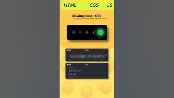Social Icons Hover Effect in CSS #htmlcss #html #css #coding #programming