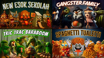 All FAMILYS Italian Brainrot Animals Meme BIG BATTLE