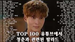 BEST TOP 100 베스트 발라드 모음 양파| 발라드 명곡 모음 광고없음 노래모음 19902000| 왁스,김건모,자두,신승훈,키스,리쌍,박미경,이정,홍경민