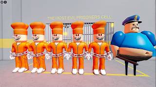 🚨👮‍♂️ Roblox Prison Escape – Cops vs Prisoner Battle! 🔥Five Prisoner svs one tough officer! 😱