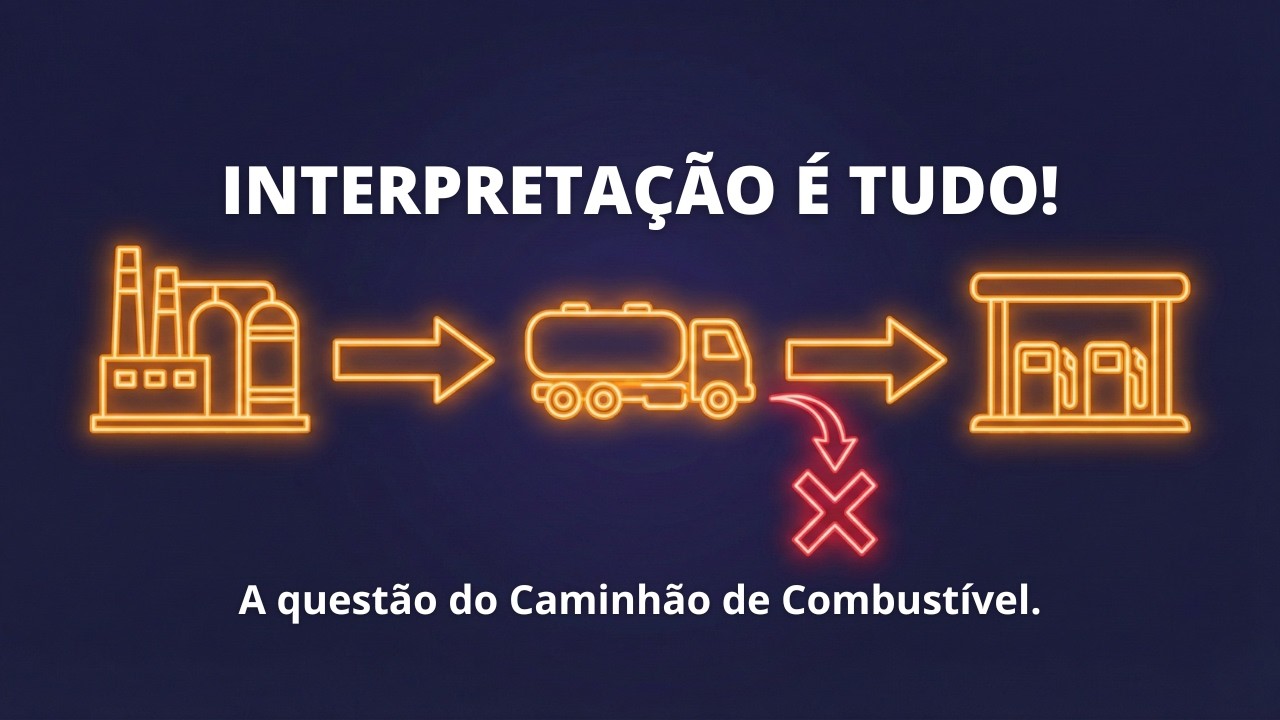 A Pegadinha de Leitura do ENEM: Questão do Caminhão de Combustível 🚛