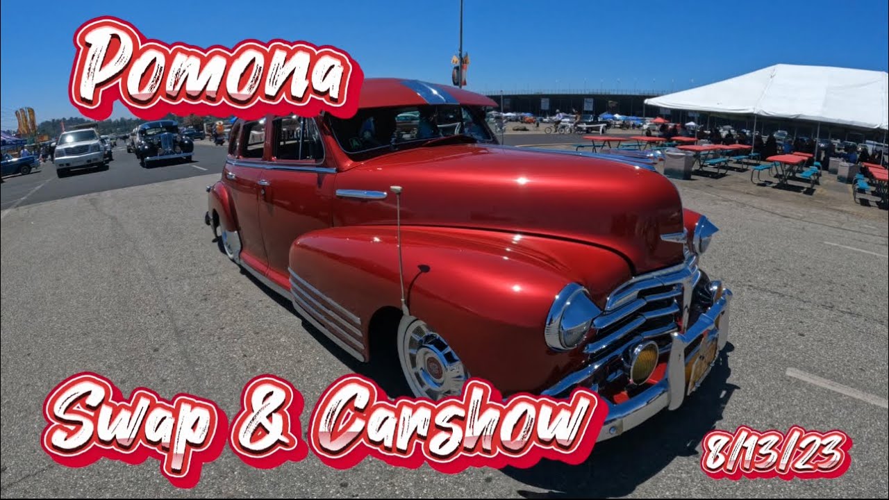 Pomona SwapMeet & CarShow 8/13/23 carshow swapmeet vintagecars 