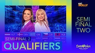 Eurovision 2024 | Semi Final 2 QUALIFIERS (YOUR VOTING)