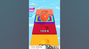 Ball Run 2048 - Gameplay Walkthrough Part 1 Tutorial Levels 1-18 (iOS, Android)