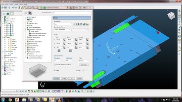 slot machining AUTODESK POWERMILL PROGRAMMING