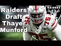 BREAKING: Raiders Draft MAULER OT Thayer Munford