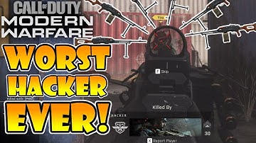 The WORST Hacker in Modern Warfare Multiplayer Needs to be Stopped
