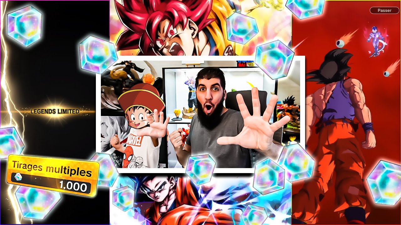 DUEL INVOCATION GOGETA & Ultimate GOHAN vs Mon FILS ! DB LEGENDS