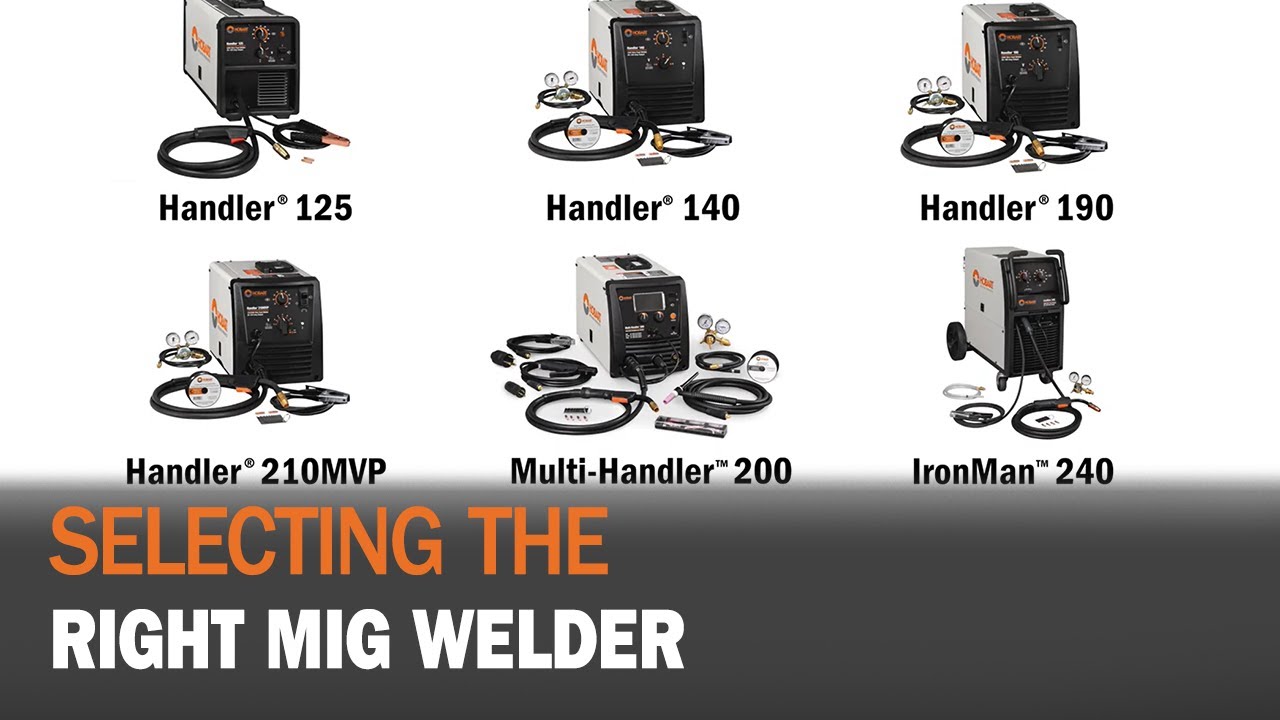 Selecting the Right MIG Welder for Your Application YouTube