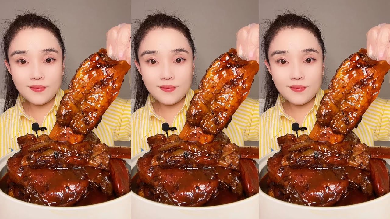 【ASMR】【MUKBANG】東坡肉 DELICIOUS PORK BELLY | EATING SHOW | CHINESE MUKBANG | 食べ | 吃播 LOVE EAT