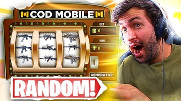 the COD Mobile Random Class Generator