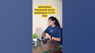 ✨💻 Automation Framework Explained ⭐🚀 2–6 Years Experience ✅✨