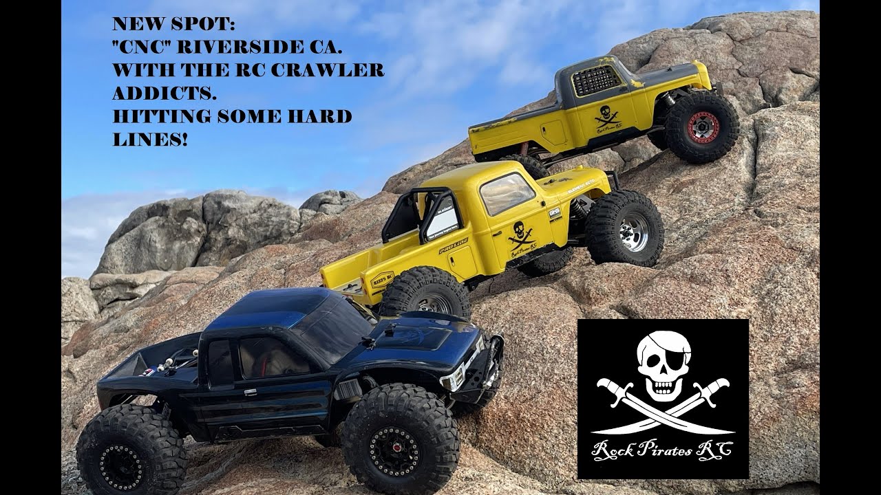 KILLER RC CRAWLER LINES WITH THE RC CRAWLER ADDICTS AT CNC RIVERSIDE CA
